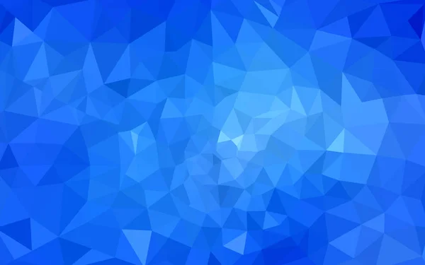 Padrão de design poligonal azul, que consistem em triângulos e gradiente no estilo origami . —  Vetores de Stock
