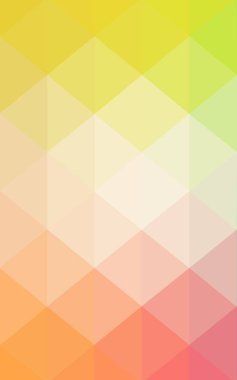 Işık yeşil kırmızı köşeli tasarım deseni. Üçgenler ve degrade origami tarzı oluşur.