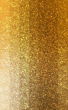 Kar taneleri ile turuncu Noel Çokgen arka ışık.