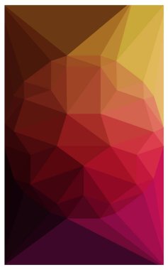 Büyük bir elmas ile koyu pembe sarı güzel arka plan.