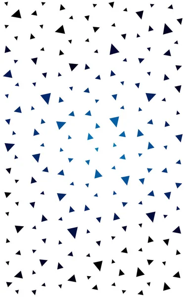 DARK BLUE abstract geometric background consisting of colored triangles. — Stock Photo, Image