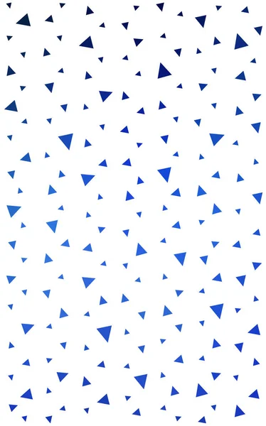 Ljusblå abstrakt geometrisk bakgrund som består av färgade trianglar. — Stockfoto