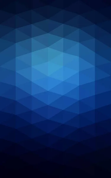 DARK BLUE Абстрактний мозаїчний фон . — стокове фото