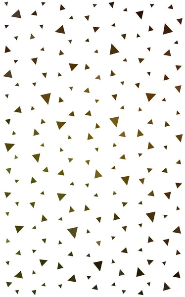 Σκούρο κίτρινο πράσινο αφηρημένα φόντο γεωμετρικά αποτελείται από έγχρωμα τρίγωνα. — Φωτογραφία Αρχείου