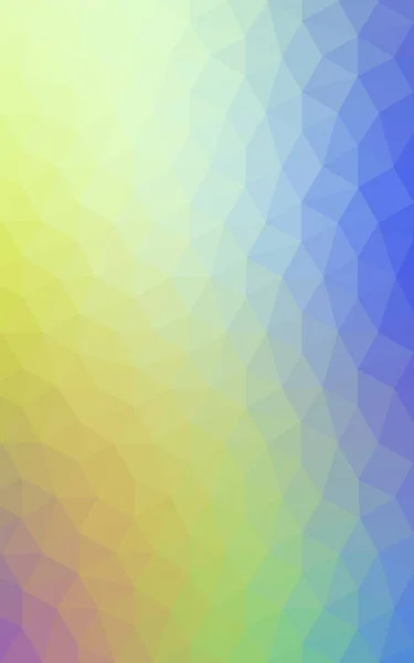 Mehrfarbige polygonale Muster, die aus Dreiecken und Gradienten im Origami-Stil bestehen. — Stockfoto