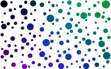 Karanlık çok renkli donut arka plan, yaratıcı tasarım şablonları