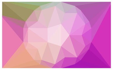 Hafif pembe yeşil vektör güzel arka plan büyük bir elmas ile.