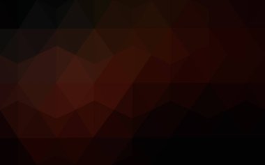 Koyu kırmızı köşeli tasarım deseni. Üçgenler ve degrade origami tarzı oluşur.