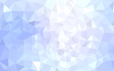 Üçgenler ve degrade origami tarzı oluşur mavi köşeli tasarım deseni.