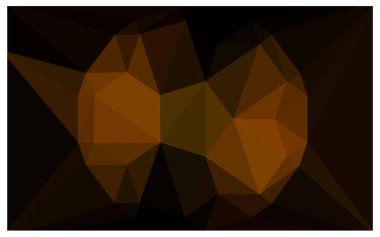 Koyu kahverengi vektör güzel arka plan büyük bir elmas ile.