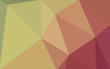 Üçgenler ve degrade origami tarzı oluşur çok renkli kırmızı, yeşil köşeli tasarım deseni.