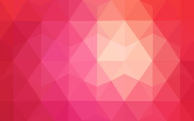 Işık kırmızı mozaik arka plan.