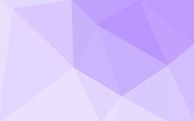 Üçgenler ve degrade origami tarzı oluşur mor kenarlı tasarım deseni.