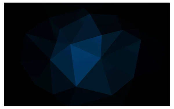 DARK BLUE Абстрактный мозаичный фон . — стоковый вектор