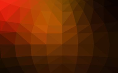 Koyu kırmızı vektör soyut mozaik arkaplan.