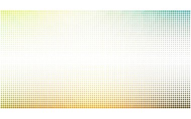 Açık yeşil, sarı vektör desen geometrik daire şekiller. 