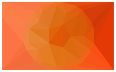 Merkezinde büyük bir elmas ile turuncu vektör güzel geometrik Gemstone arka ışık.