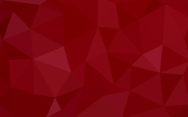 Üçgenler ve degrade origami tarzı oluşur koyu kırmızı köşeli tasarım deseni