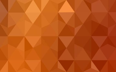 Işık turuncu mozaik arka plan.