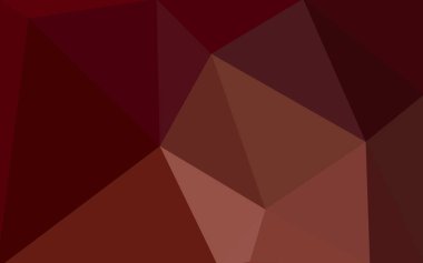 Üçgenler ve degrade origami tarzı oluşur koyu kırmızı köşeli tasarım deseni.