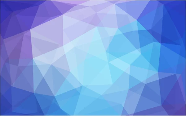 Hellrosa blau abstrakt Mosaik Hintergrund. — Stockvektor