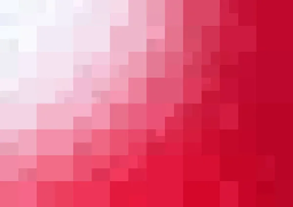 Luz retângulo vetor vermelho fundo em mosaico com transparências no estilo origami . — Vetor de Stock