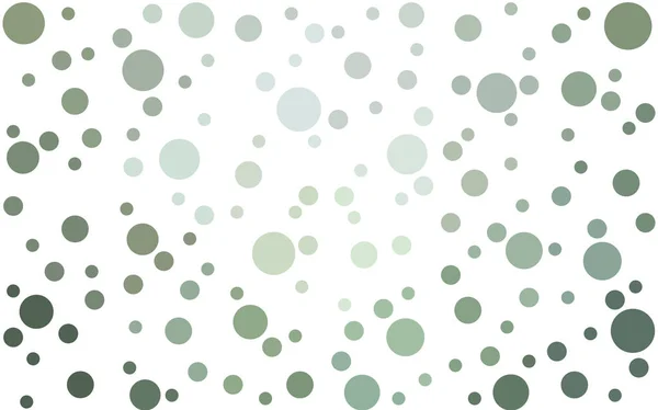 Círculos abstratos verdes claros. Arte Vector fundo —  Vetores de Stock