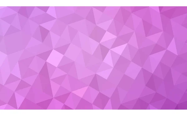 Pink polygonal design pattern, which consist of triangles and gradient in origami style. — Stock Vector