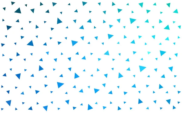 Padrão vetorial DARK BLUE com triângulos coloridos no fundo branco . — Vetor de Stock