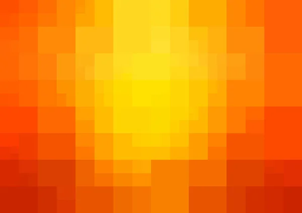Patrón de diseño poligonal vectorial naranja claro. Consta de rectángulos de gradiente en estilo origami . — Archivo Imágenes Vectoriales