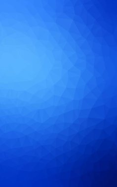 Açık mavi soyut mozaik renkli.