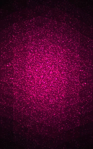 Dunkelrosa Neujahr Kristall Hintergrund mit Schneeflocken. — Stockfoto