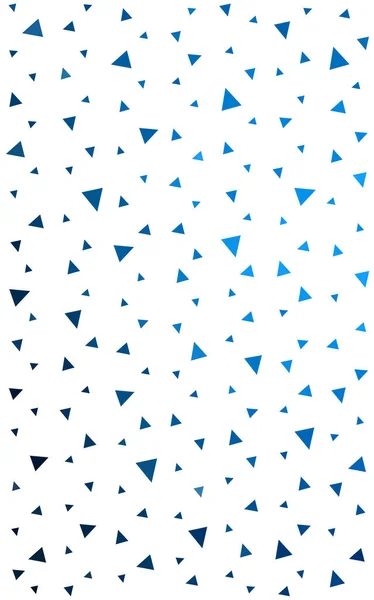 彩色三角形组成的深蓝色抽象几何背景. — 图库照片