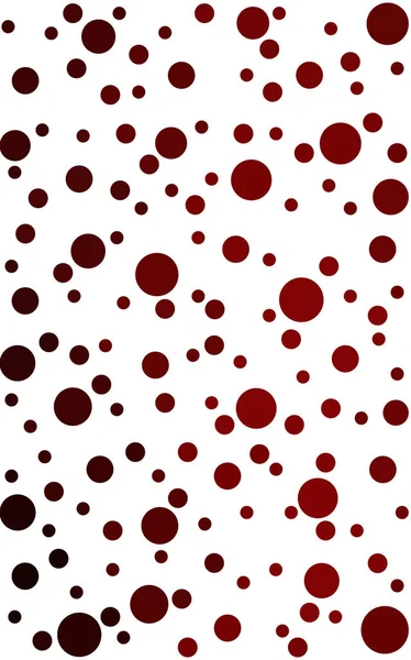 色の球体を持つ暗い赤パターン. — ストック写真