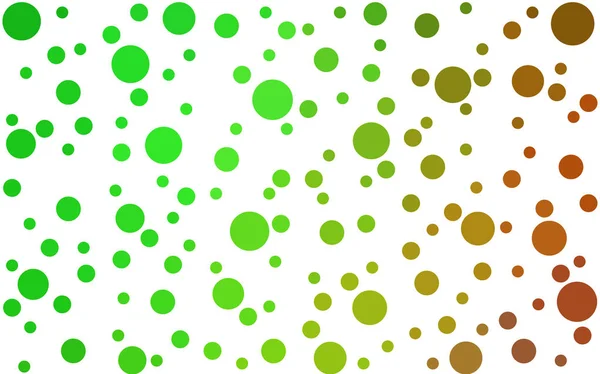 Ясно-зелені, червоні Векторні ілюстрації, які складаються з кола. — стоковий вектор