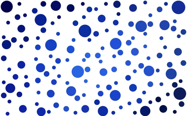 DARK BLUE conjunto de banners vetoriais de círculos, esferas . —  Vetores de Stock