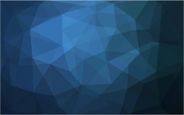 淡蓝色矢量多边形抽象背景。多边形的几何三角. — 图库矢量图片