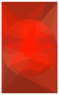 Açık kırmızı güzel geometrik Gemstone renkli merkezinde büyük bir elmas ile.