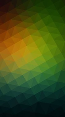 Koyu yeşil, kırmızı mozaik arka plan.