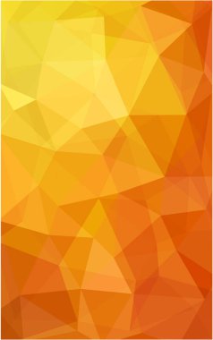 Işık kırmızı, sarı arka plan.