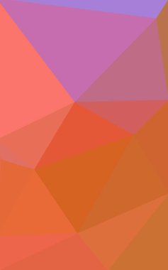 Açık mavi, sarı renk üçgen mozaik renkli saydamlar origami tarzı ile.