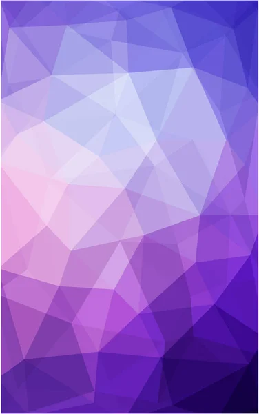 Fondo abstracto de polígono púrpura claro. Triángulo geométrico poligonal . — Foto de Stock