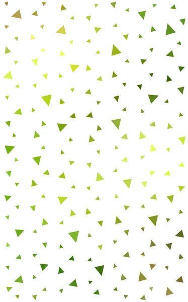 Světle zelené, žluté pozadí abstraktní geometrické sestávající z barevné trojúhelníky. — Stock fotografie