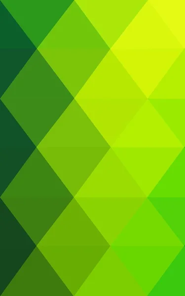 Dunkelgrünen, gelben Polygon abstrakten Hintergrund. polygonales geometrisches Dreieck. — Stockfoto