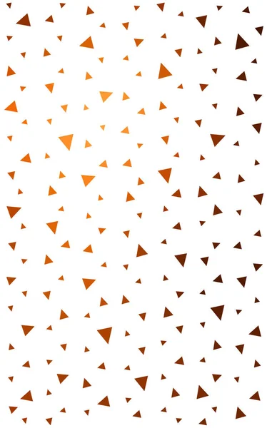 Dark Orange abstract geometric background consisting of colored triangles. — Stock Photo, Image