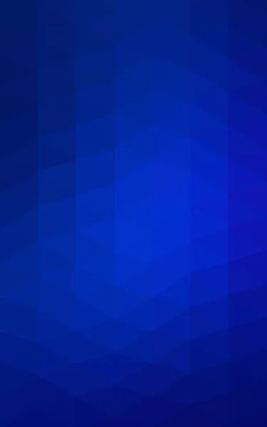 DARK BLUE Lowpoly Background with copy-space. Used opacity mask. — Stock Photo, Image