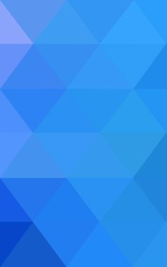 Açık mavi düşük Poli kristal renkli. Çokgen tasarım deseni. Düşük Poli illüstrasyon, düşük çokgen arka plan.