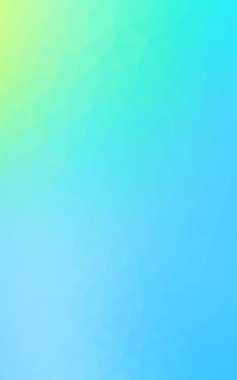 Açık mavi, yeşil Lowpoly arka plan boşluk ile. Kullanılan geçirgenlik maskesi.