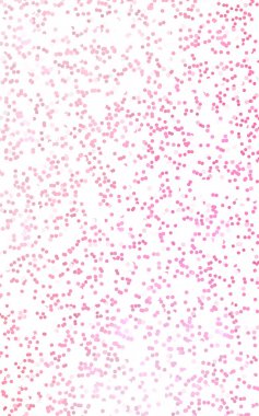 Pembe ışık, renkli küreler desenle yeşil. 