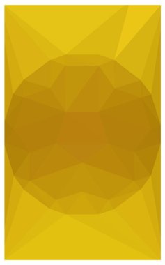 Büyük bir elmas ile koyu sarı güzel arka plan.